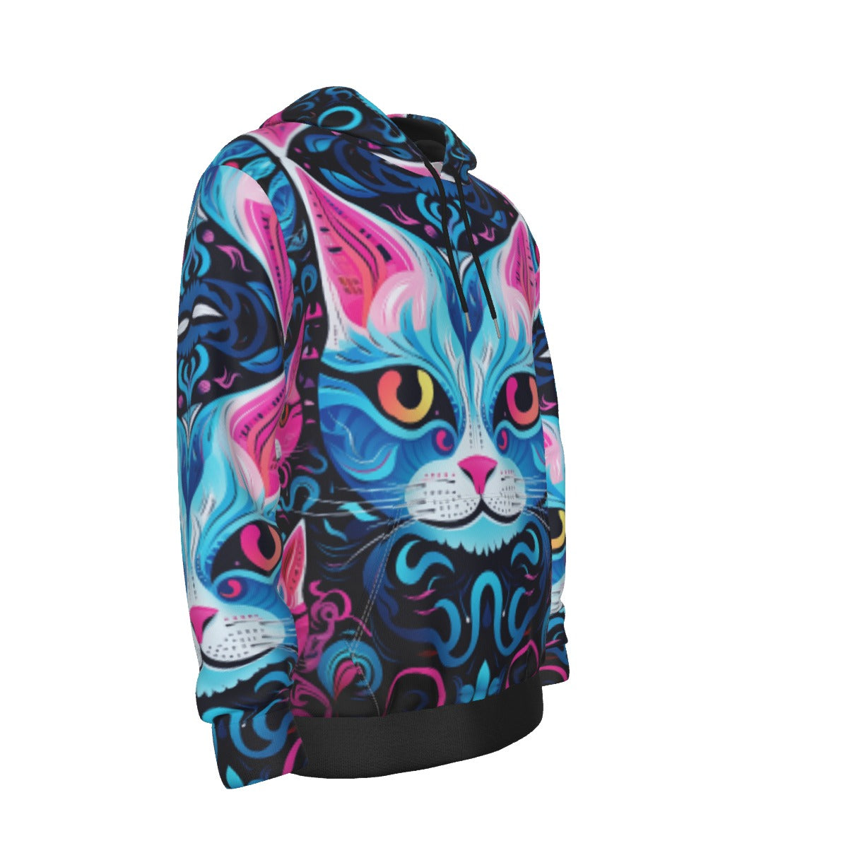 Pullover Hoodie Cat Trick