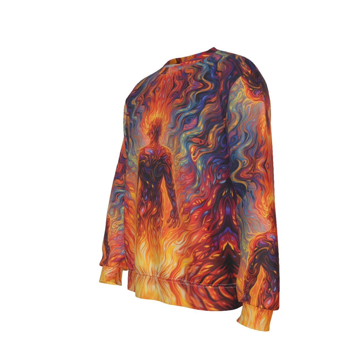 Sweatshirt Scorching Flame