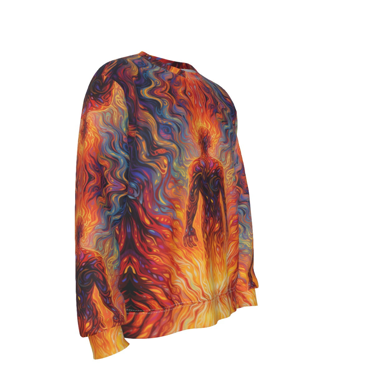 Sweatshirt Scorching Flame