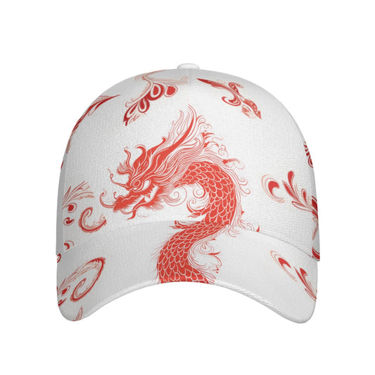 Peaked Cap Red Dragon