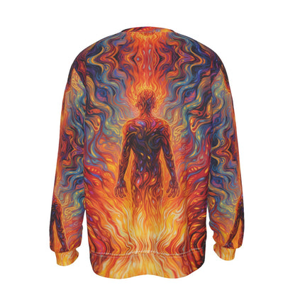 Sweatshirt Scorching Flame