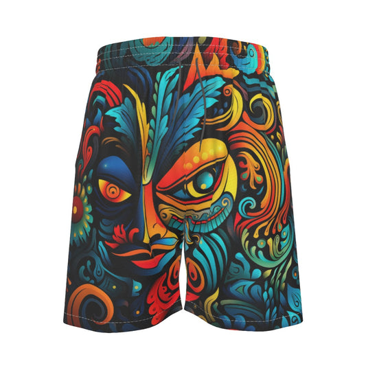 All-Over Print Men's Short Pants