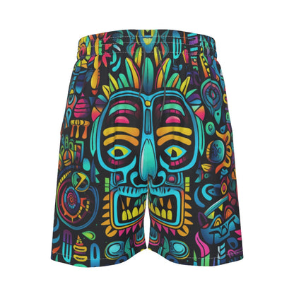 All-Over Print Men's Short Pants