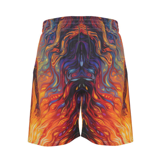 All-Over Print Men's Short Pants