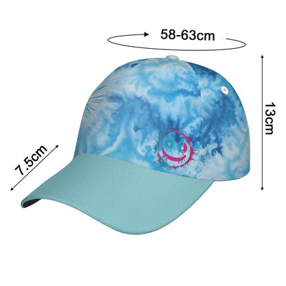 Peaked Cap Blue Cloud