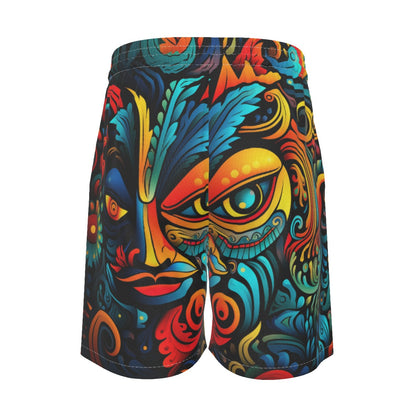 All-Over Print Men's Short Pants