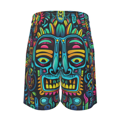 All-Over Print Men's Short Pants