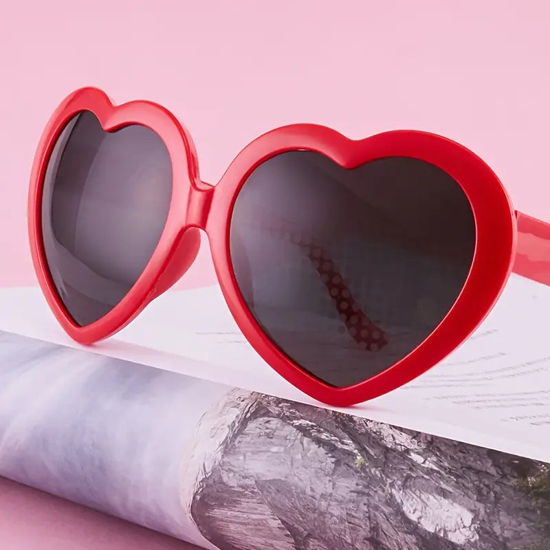 Heart Shaped Light Effects Glasses