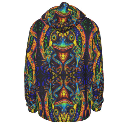 Pullover Hoodie Blue Frog